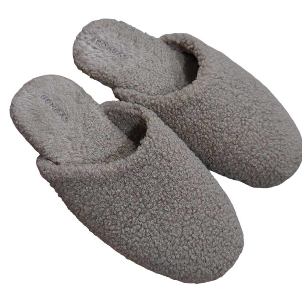 Bombas Sunday Mule Slipper Sandy Cove Warm Cushion Luxe Slip On 10 Fluffly